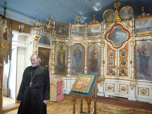 Отец Сергий, православный храм в станице Орджоникидзевская, Ингушетия